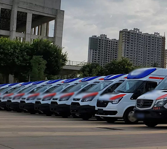 公主岭市服务车队展示