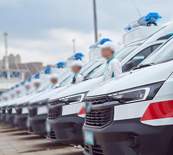 公主岭市服务车队展示